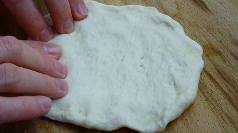 пицца булочка