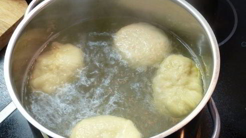 пицца булочка