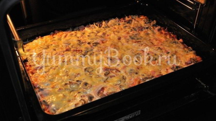 Рецепт пиццы домашней