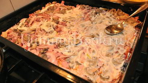 пицца домашняя