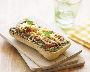 Пицца из батона