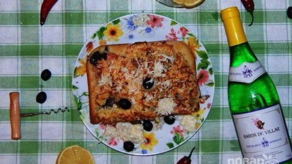 Рецепт Пиццы из пирожкового теста