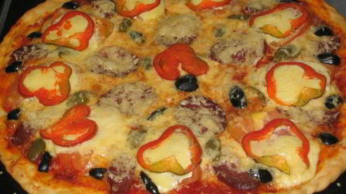 пицца на бездрожжевом тесте