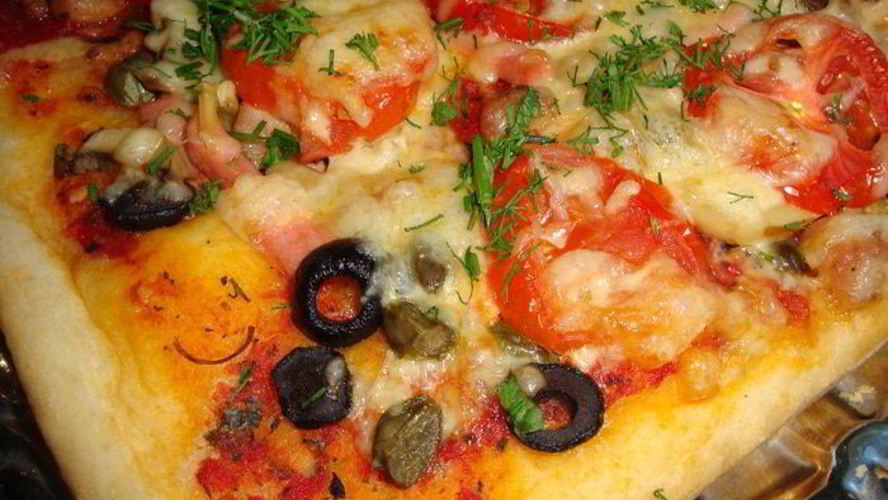 Рецепт пиццы на манке