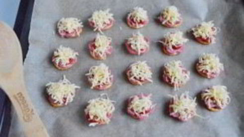 пицца на претцеле за 10 минут