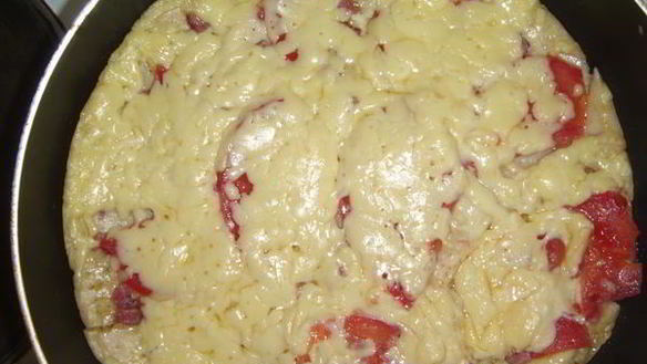 Рецепт Пиццы на сковороде