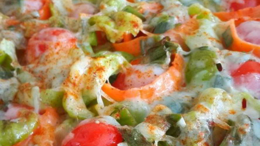 Рецепт пиццы овощной