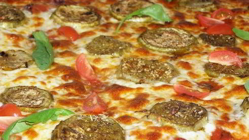 пицца с баклажанами