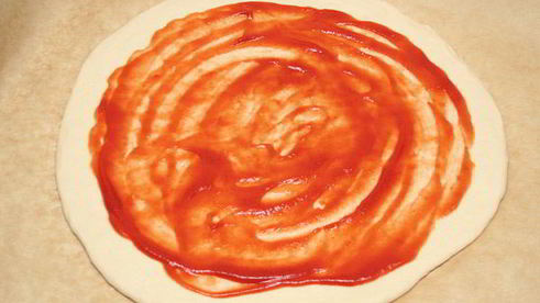 пицца с фаршем по-домашнему