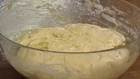 пицца с козьим сыром