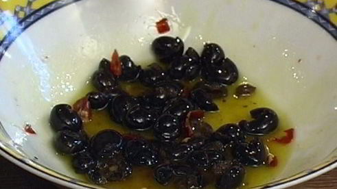 пицца с козьим сыром