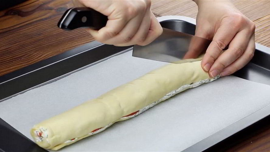 Рецепт пиццы с красной рыбой