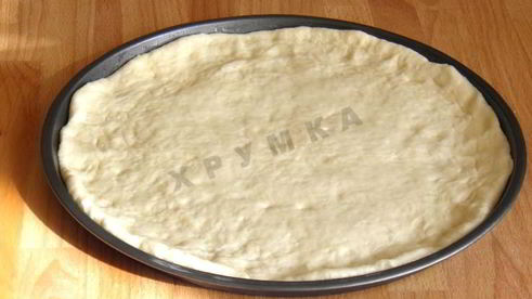 пицца с сосисками и сыром