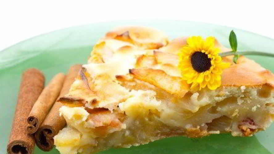 Рецепт пиццы с яблоками и корицей