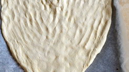 пицца сердце