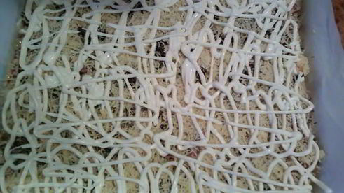 пицца творожная