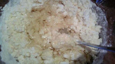 пицца творожная