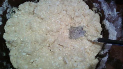 пицца творожная