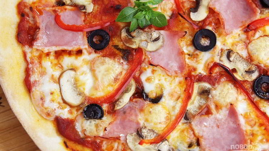 Рецепт пиццы в духовке