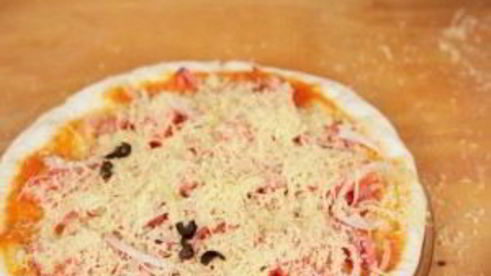 пицца в микроволновой печи