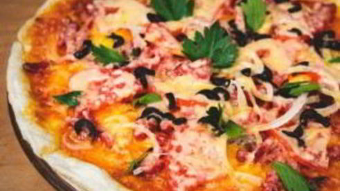 пицца в микроволновой печи