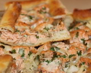 Рыбная пицца