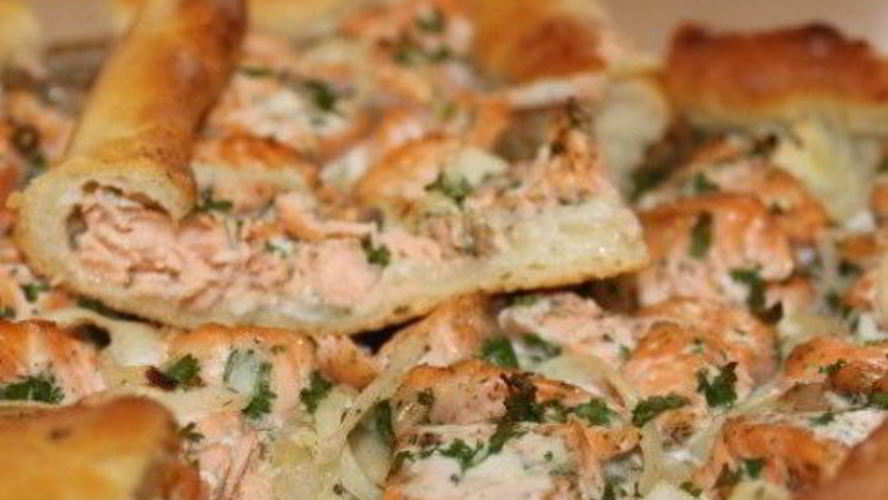 Рецепт рыбной пиццы