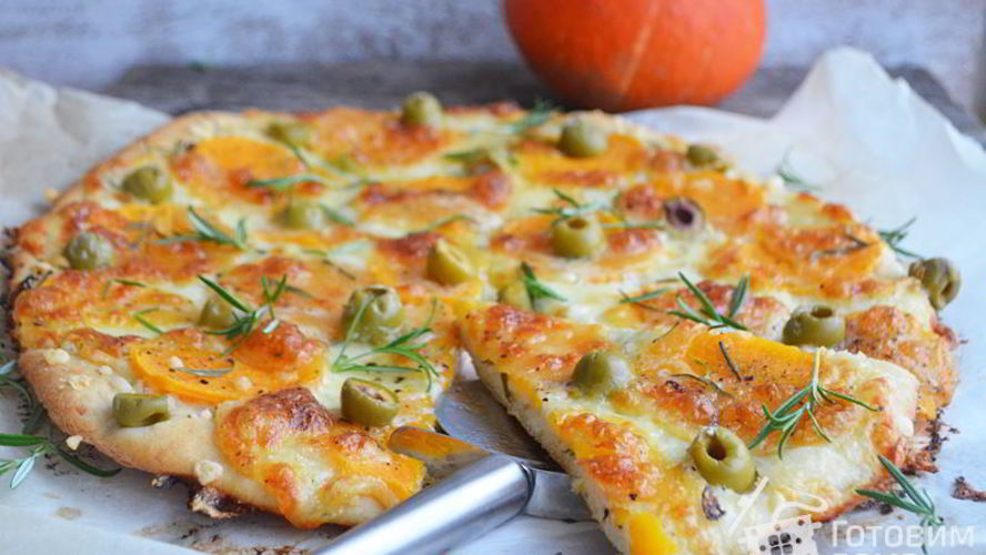 Рецепт тыквенной пиццы