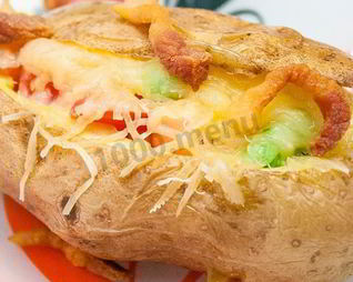 Вкуснейшая пицца в картофеле