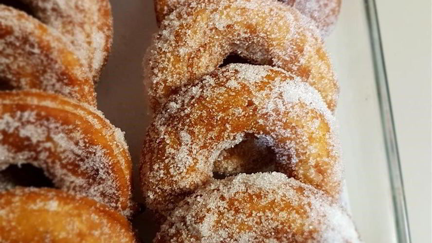 Рецепт бисквитных пончиков