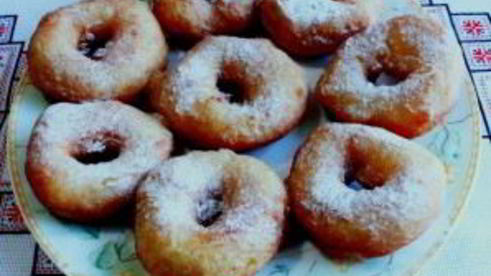 быстрые пончики на кефире