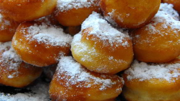 Рецепт Домашних пончиков на молоке