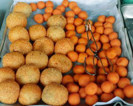 Картофельные пончики