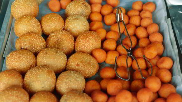 Рецепт Картофельных пончиков