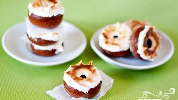 Рецепт Мексиканских шоколадных пончиков с глазурью