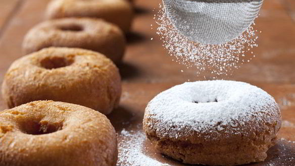 Рецепт Пончиков без дрожжей