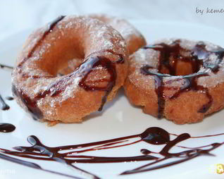 Пончики бездрожжевые