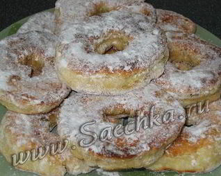 Пончики на кефире