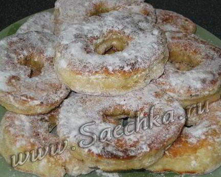 Пончики на кефире