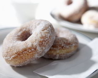 Пончики на сгущенке