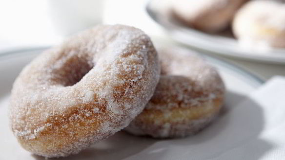 Рецепт Пончиков на сгущенке