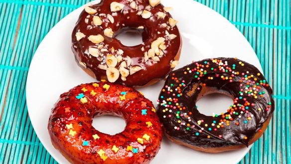 Рецепт Пончиков с глазурью