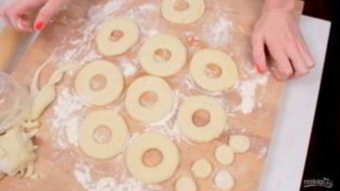 пончики с глазурью