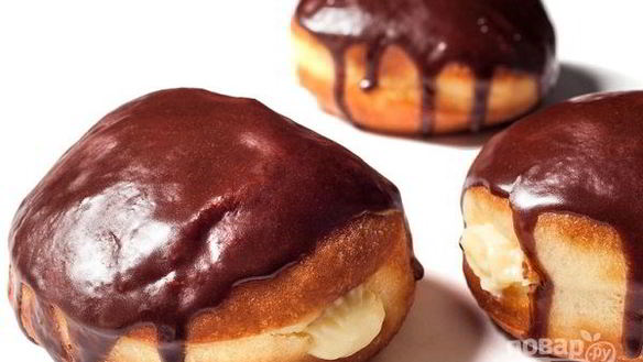 Рецепт Пончиков с очень вкусной начинкой