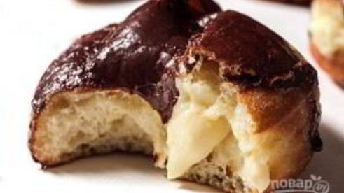 пончики с очень вкусной начинкой