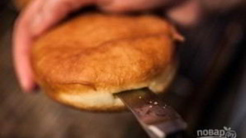 пончики с очень вкусной начинкой