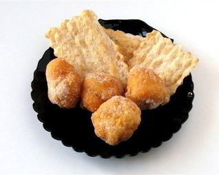 Пончики с ванилью