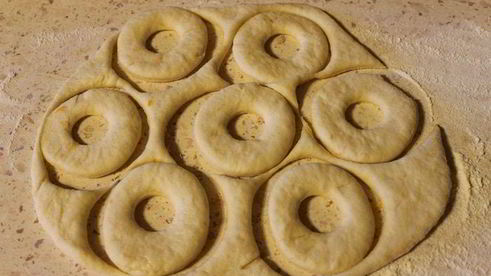 пончики в глазури из маршмеллоу