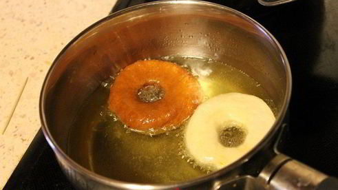 пончики в глазури из маршмеллоу