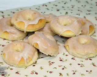 Пончики эрл грей с коричневым маслом